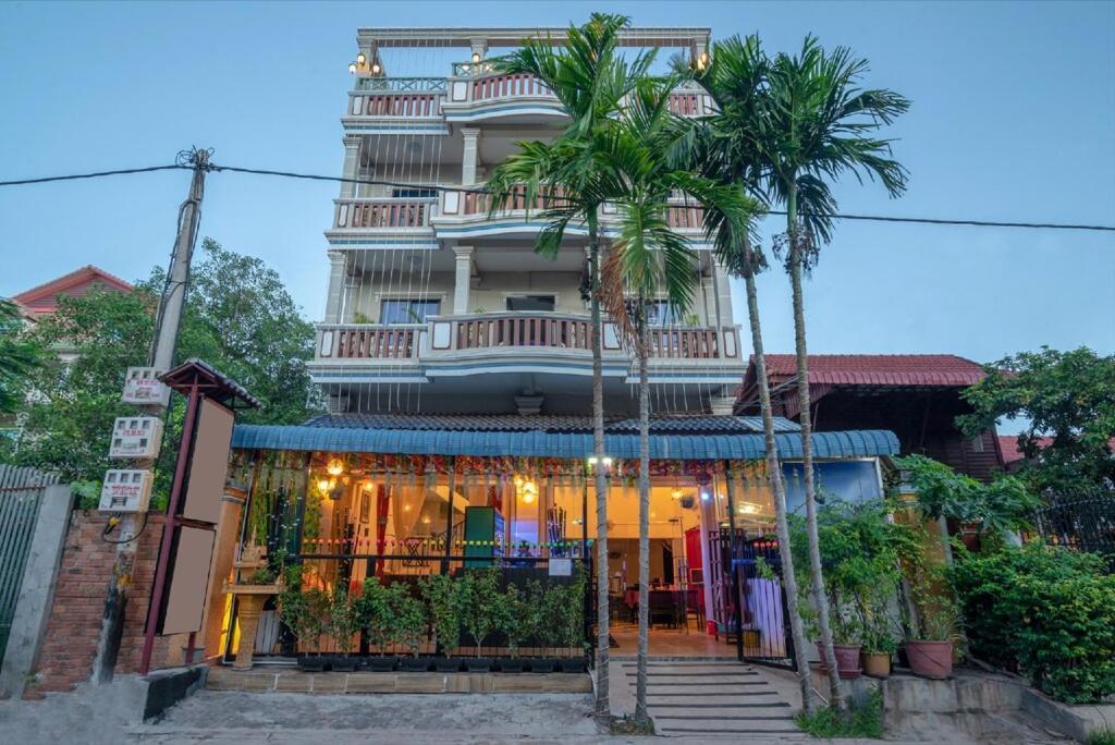 Central Backpacker Siem Reap Buitenkant foto